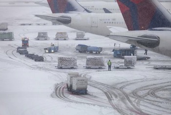 sneeuw-vliegtuigen
