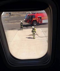 RyanAir brandweer