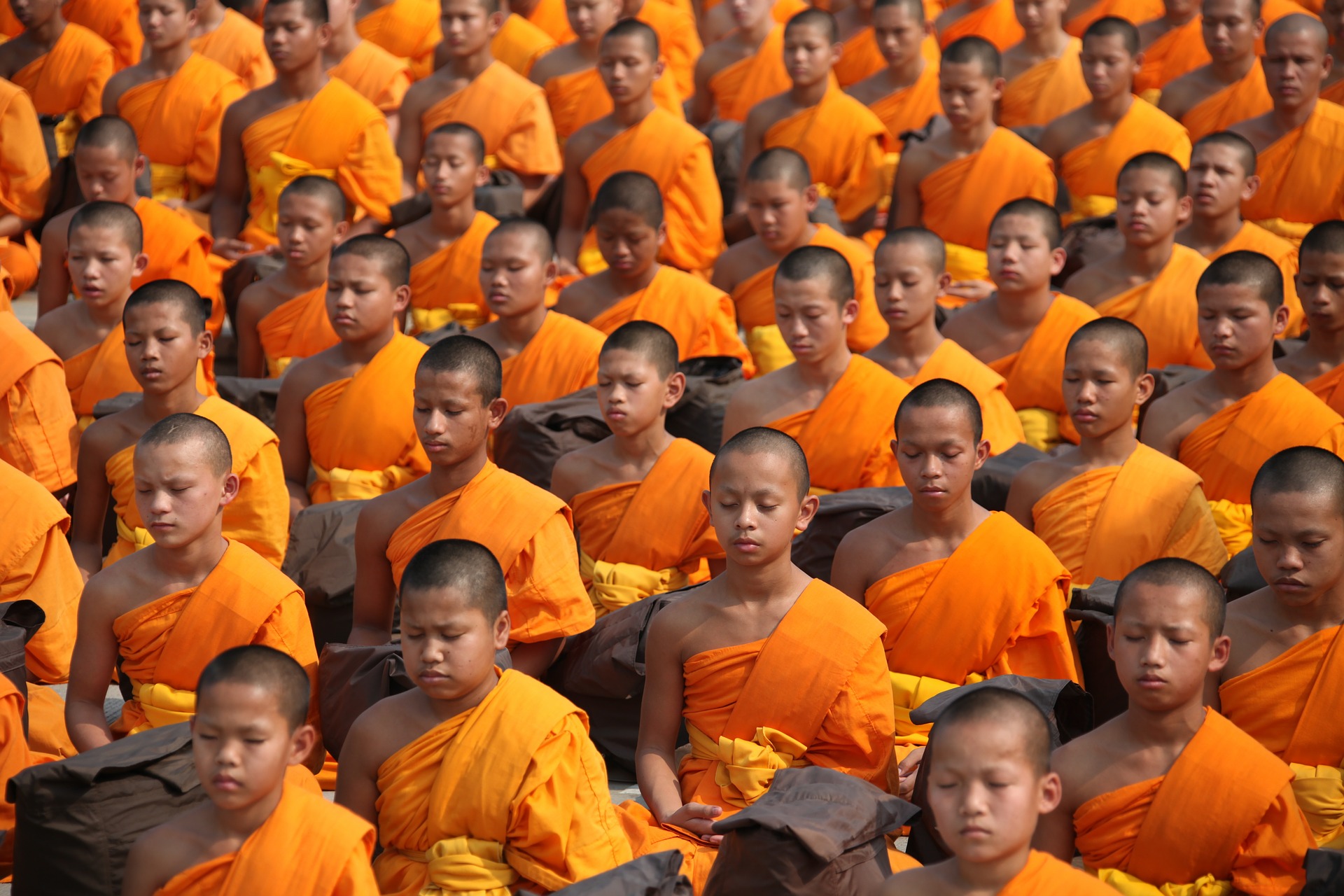 Thailand Mönche