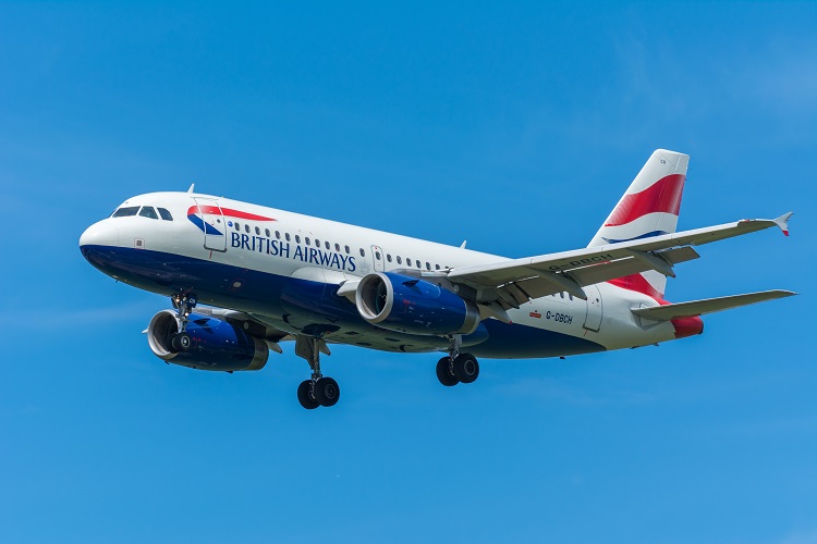 British Airways plane mid flight