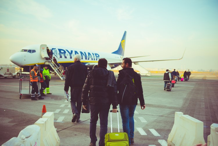 Ryanair umweltfreundlich Flug verspätet