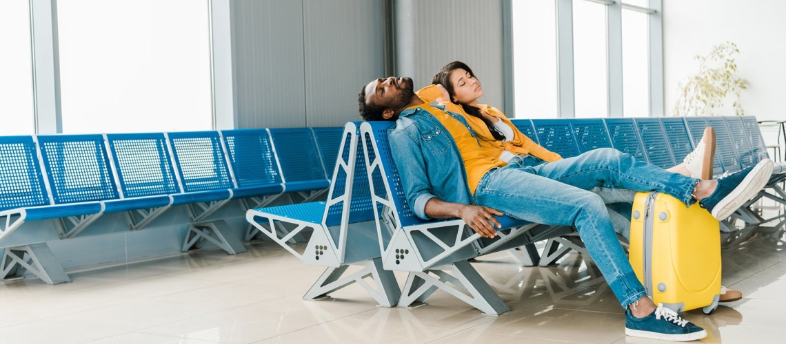 Cómo dormir en el aeropuerto